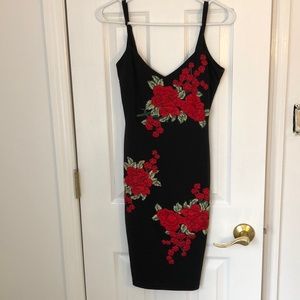 Floral Fitted Dress